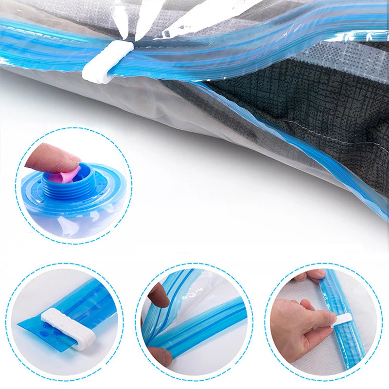 Vacuum Storage Bags Wardrobe Organizer Vacuum Seal Bag Space Saving
